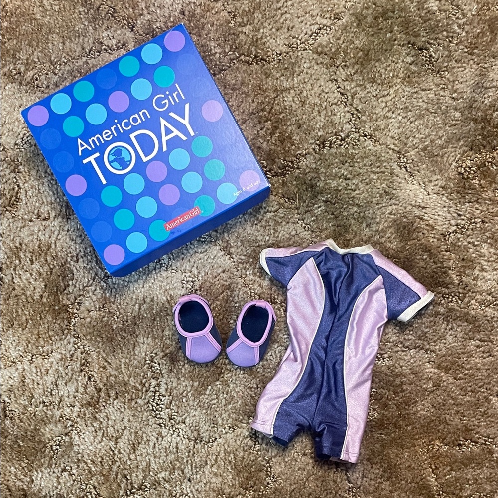 American Girl Doll Wet Suit & Swim Shoes‎